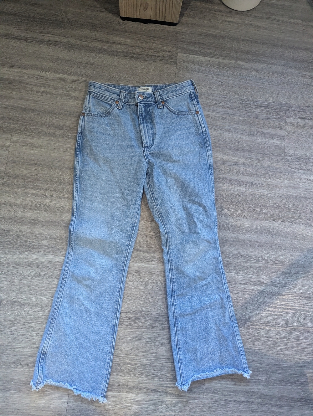 Wrangler Wroc High Rise Kick Flare Jeans